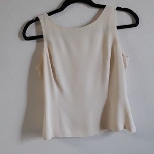 Dana Buchman Sleeveless Top 100% Silk